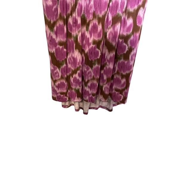 Matilda Jane Hello Lovely Adore Me Purple Floral Hi Low Jersey Dress Women Large - Picture 4 of 8